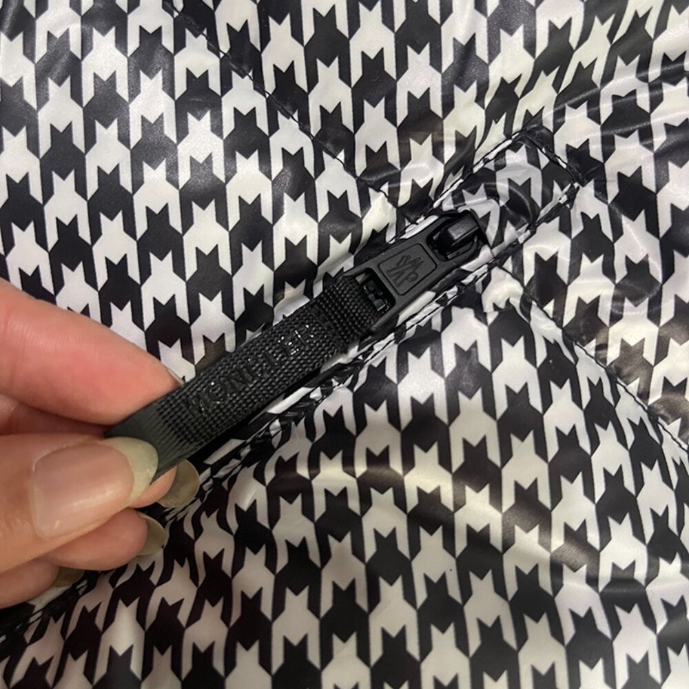 7 Moncler FRGMT Hiroshi Fujiwara Black & White Socotrine Down Jacket - Picture 4 of 14